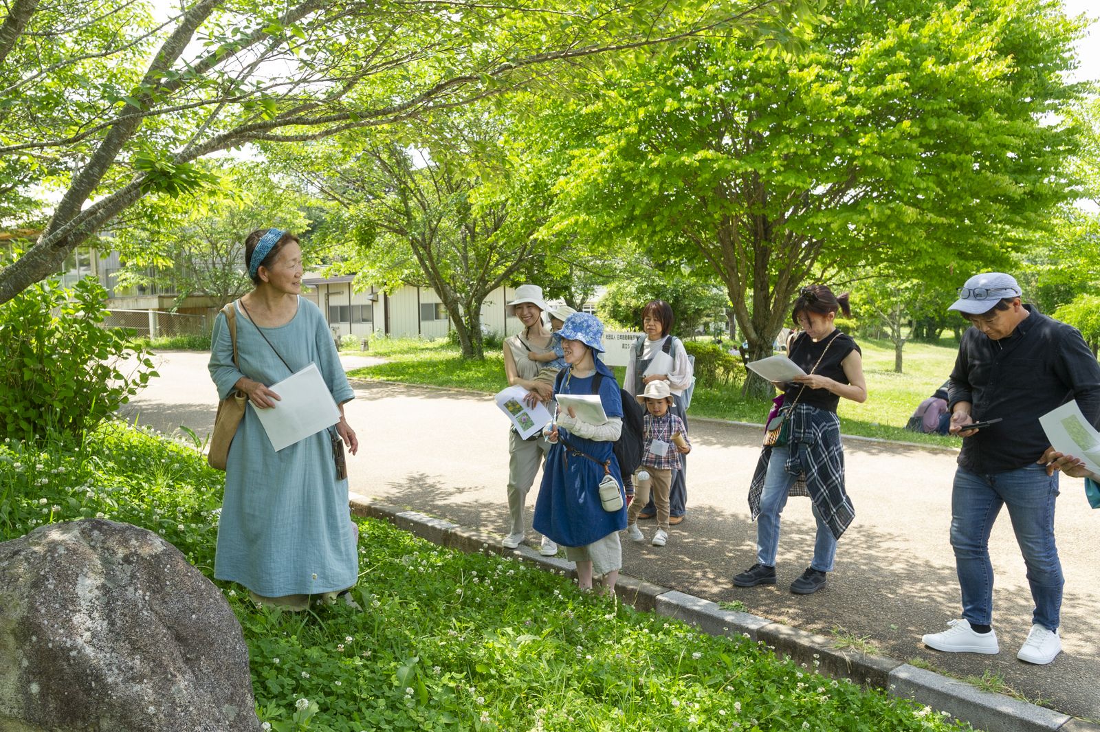 宇陀の薬草観察会の画像