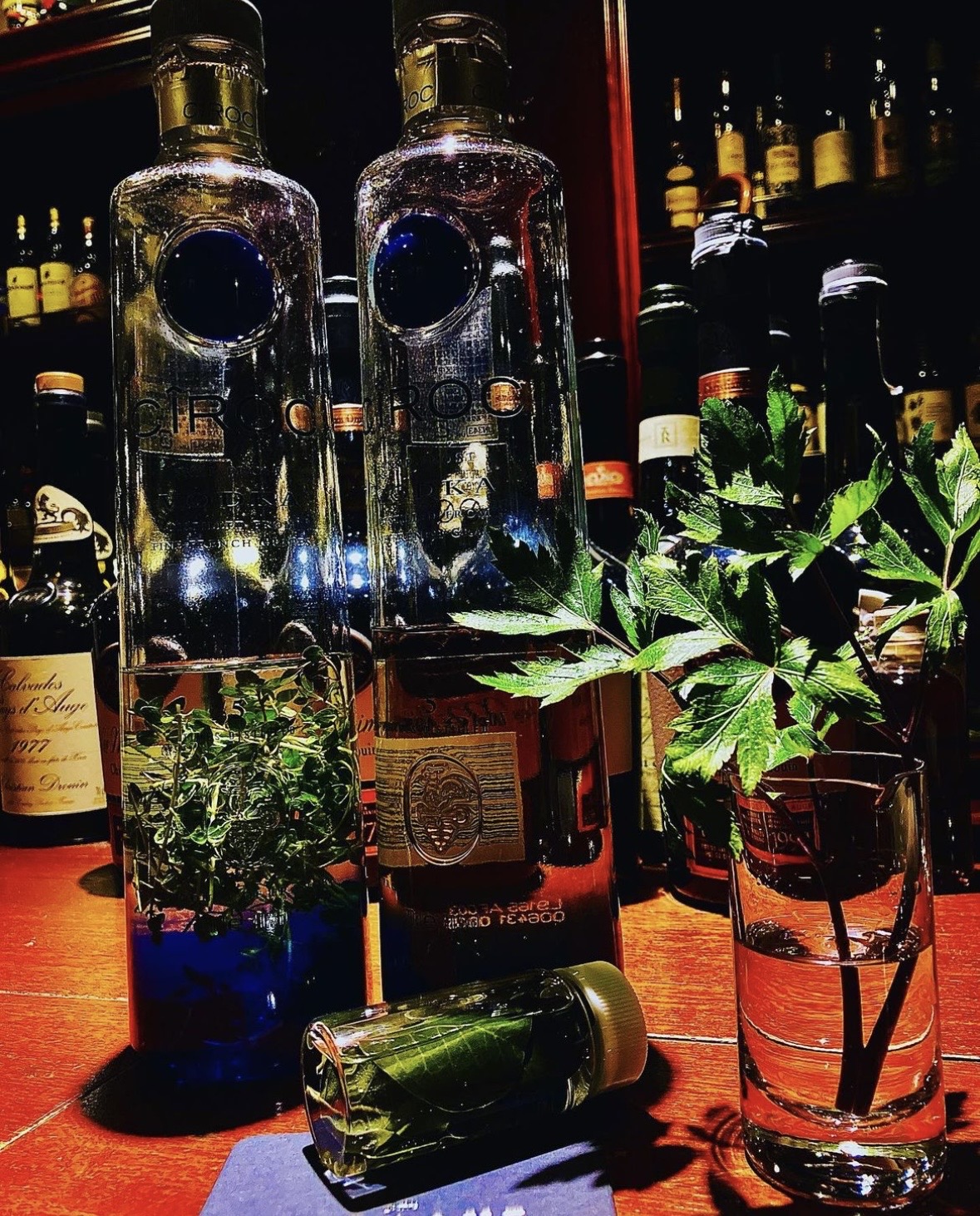 薬草チンキ作りの画像