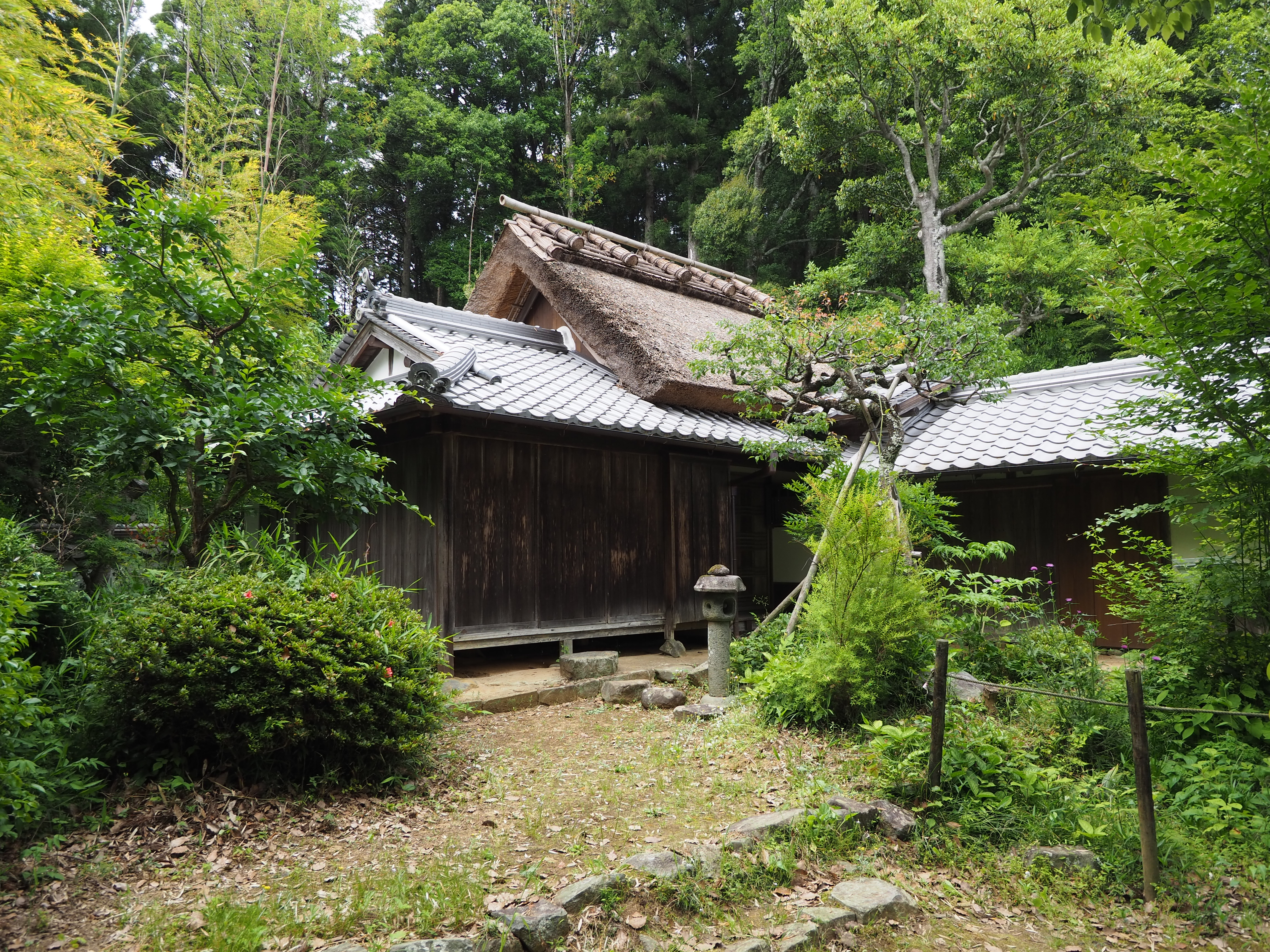 江戸末期に建てられた桃岳庵