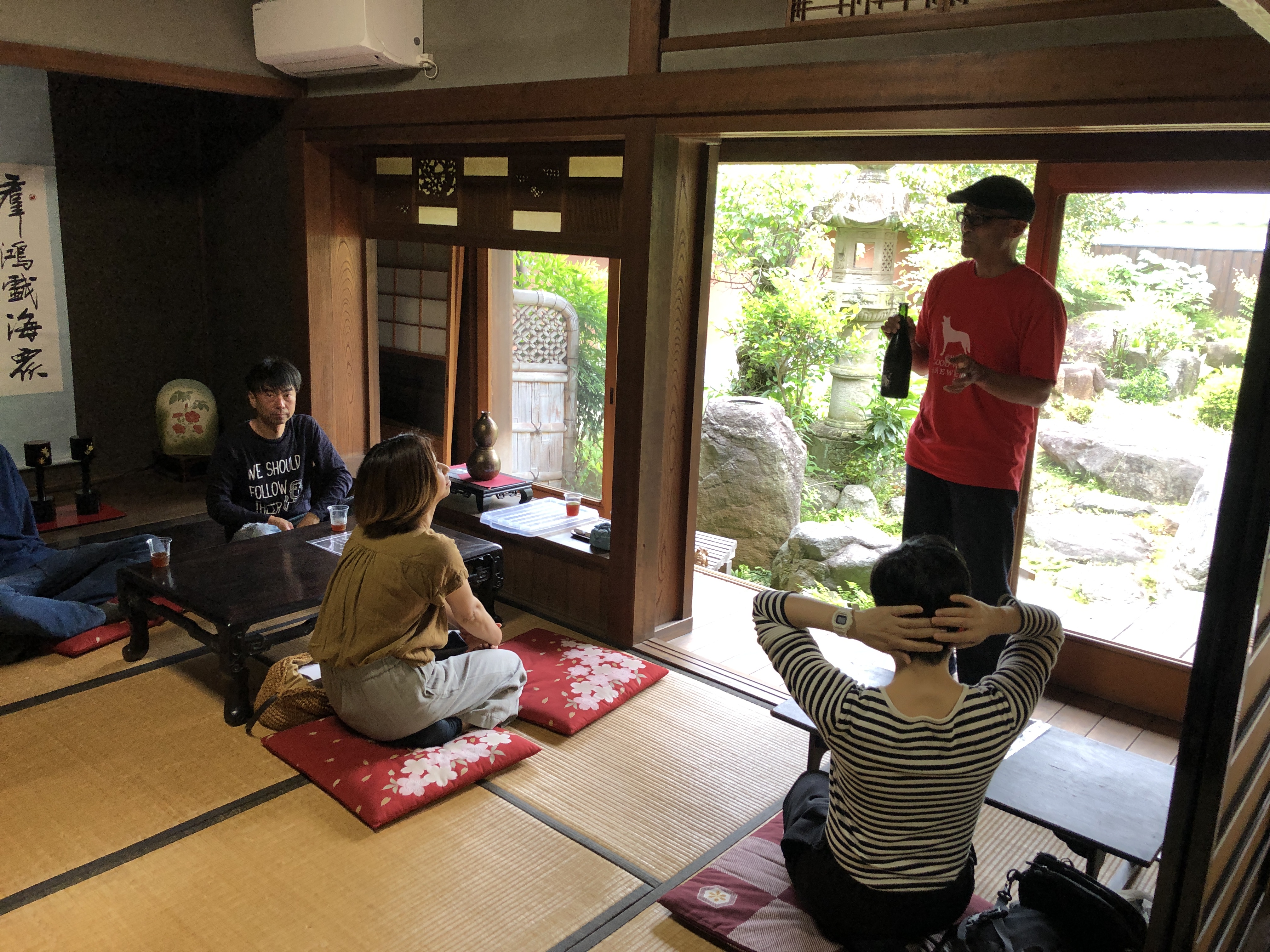 「グッドウルフ」さんの新商品薬草ビールの発表会