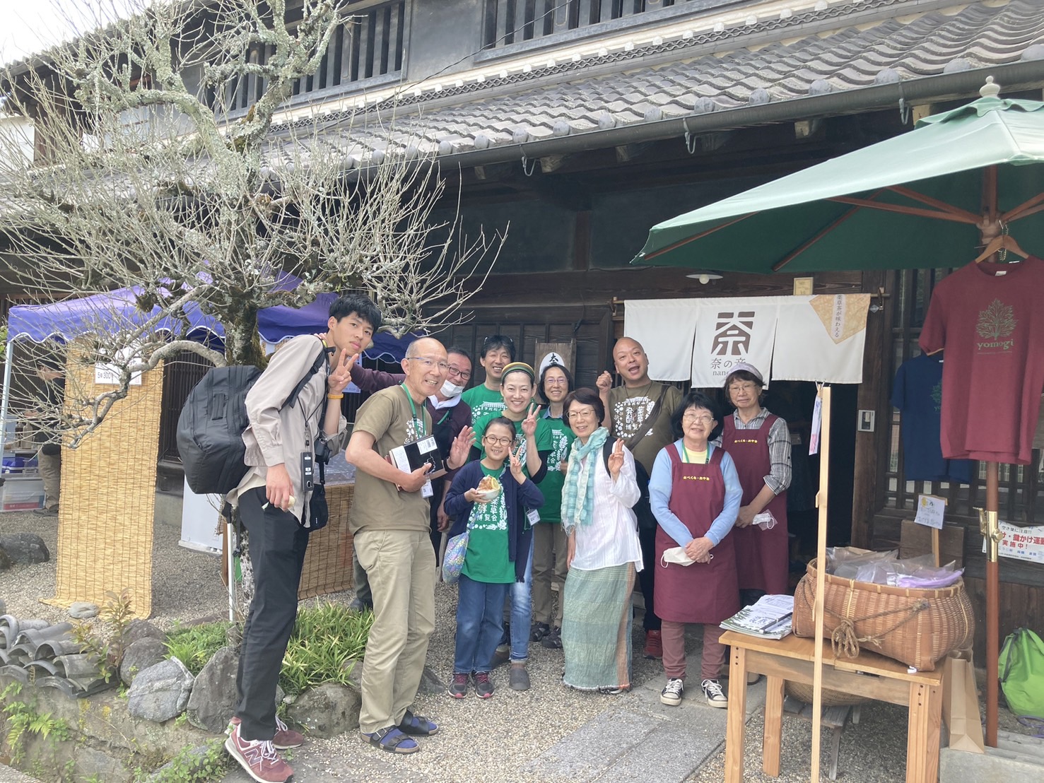 出店者のみなさんと！